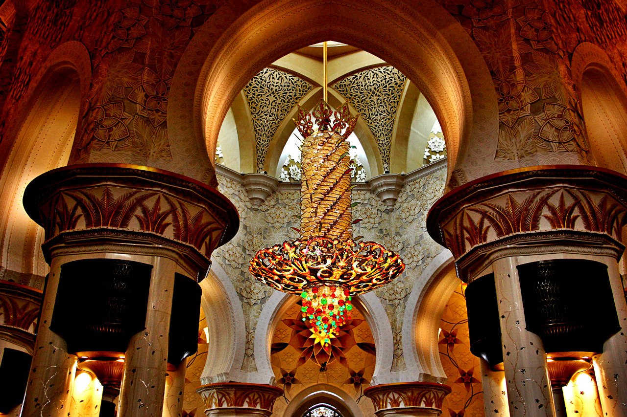 Мечеть султана Нахаяна, Абу Даби (ОАЭ)