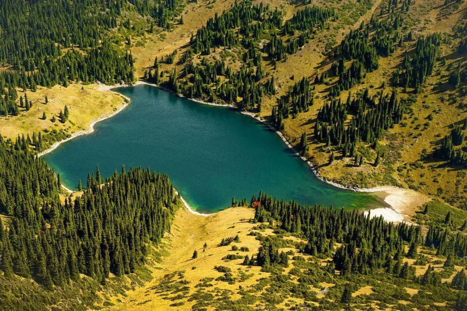 Осень в горах Казахстана