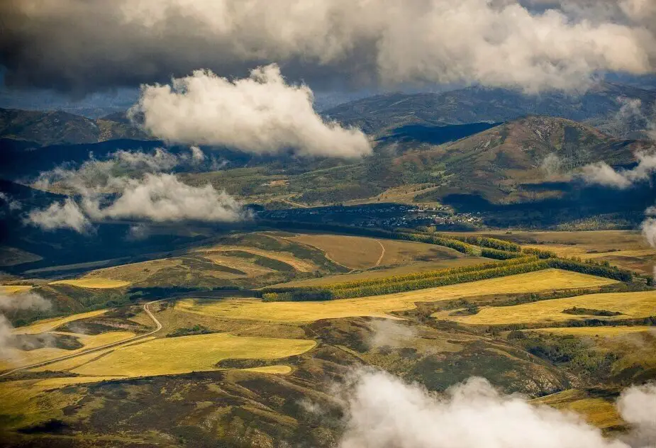 Осень в горах Казахстана