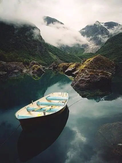 Lakes in the mountains