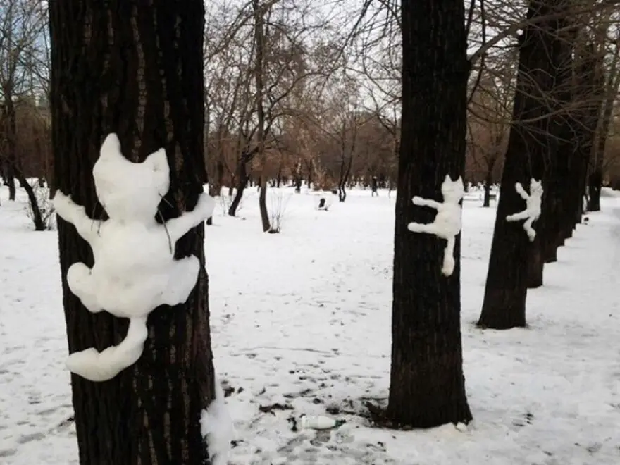 Вот она, настоящая зима!