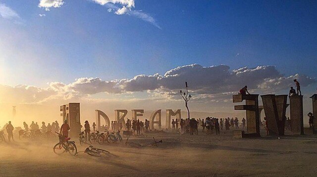Фестиваль Burning Man в Неваде, США