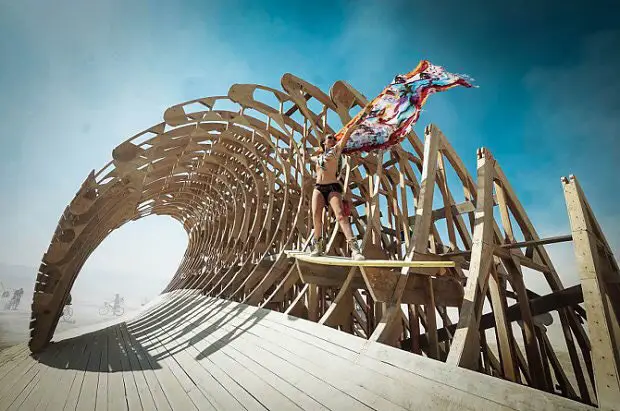 Фестиваль Burning Man в Неваде, США