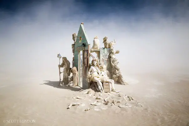 Фестиваль Burning Man в Неваде, США
