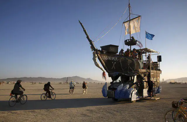 Фестиваль Burning Man в Неваде, США
