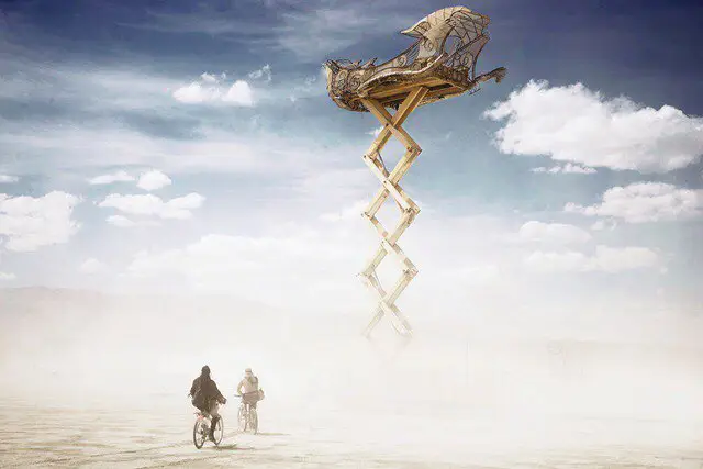 Фестиваль Burning Man в Неваде, США