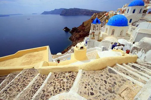 Sunny Santorini, Greece
