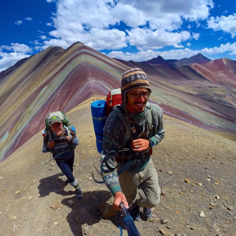 Радужные горы, Перу