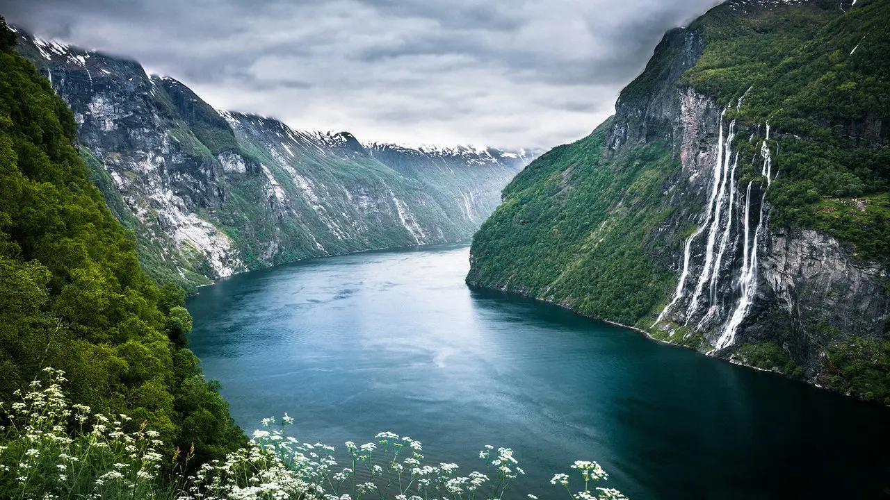 Gajranger-Fjord, Norway.