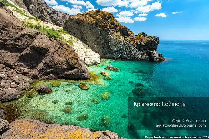 Крымские Сейшелы. Бухта мыса Фиолент