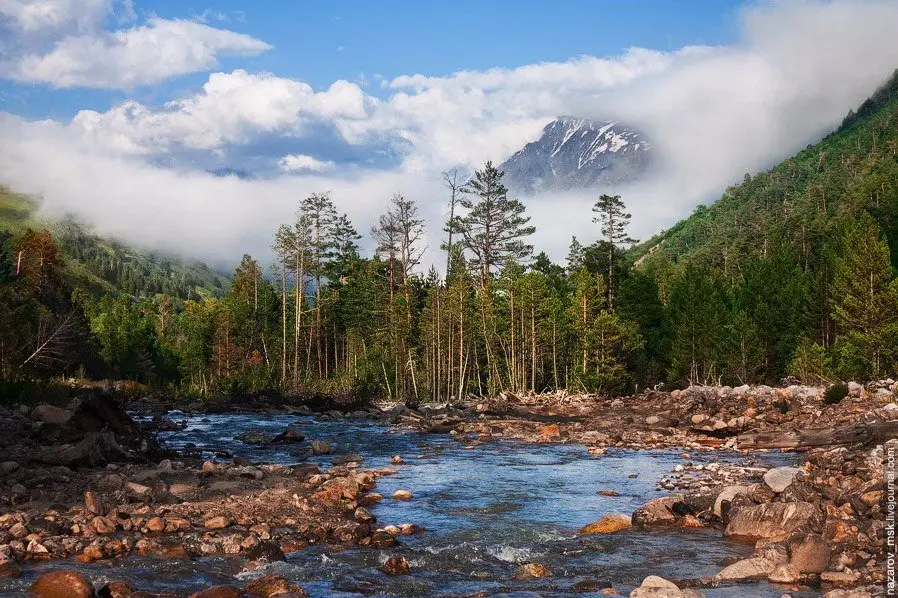 Акварельные красоты Эльбруса