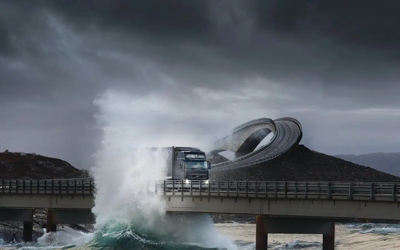 Atlantic Road - the most beautiful road in the world, Norway