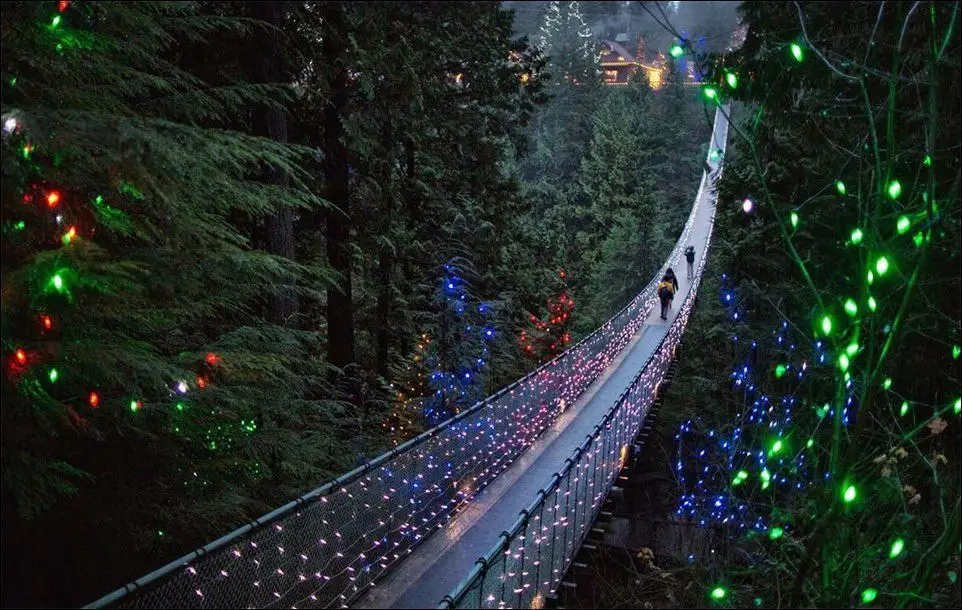 Hanging Bridge Capilano, Canada