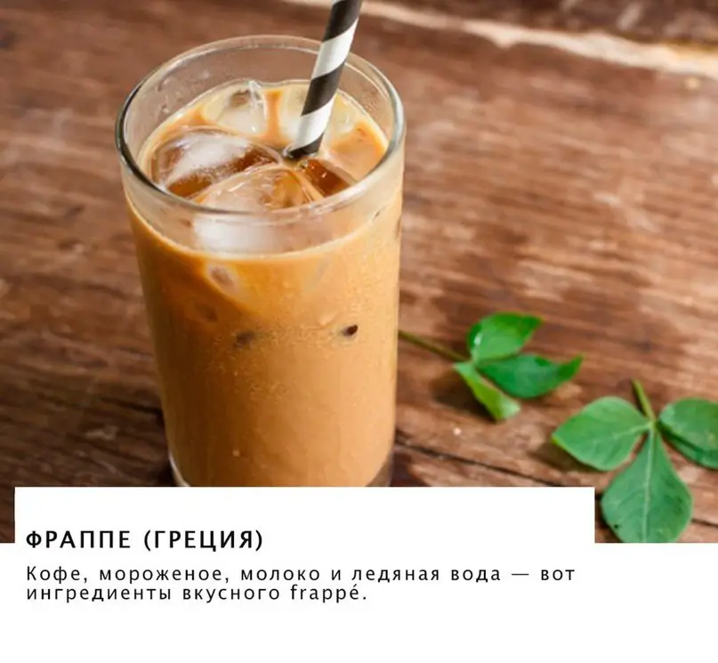 Как выглядит чашка кофе в разных странах мира.