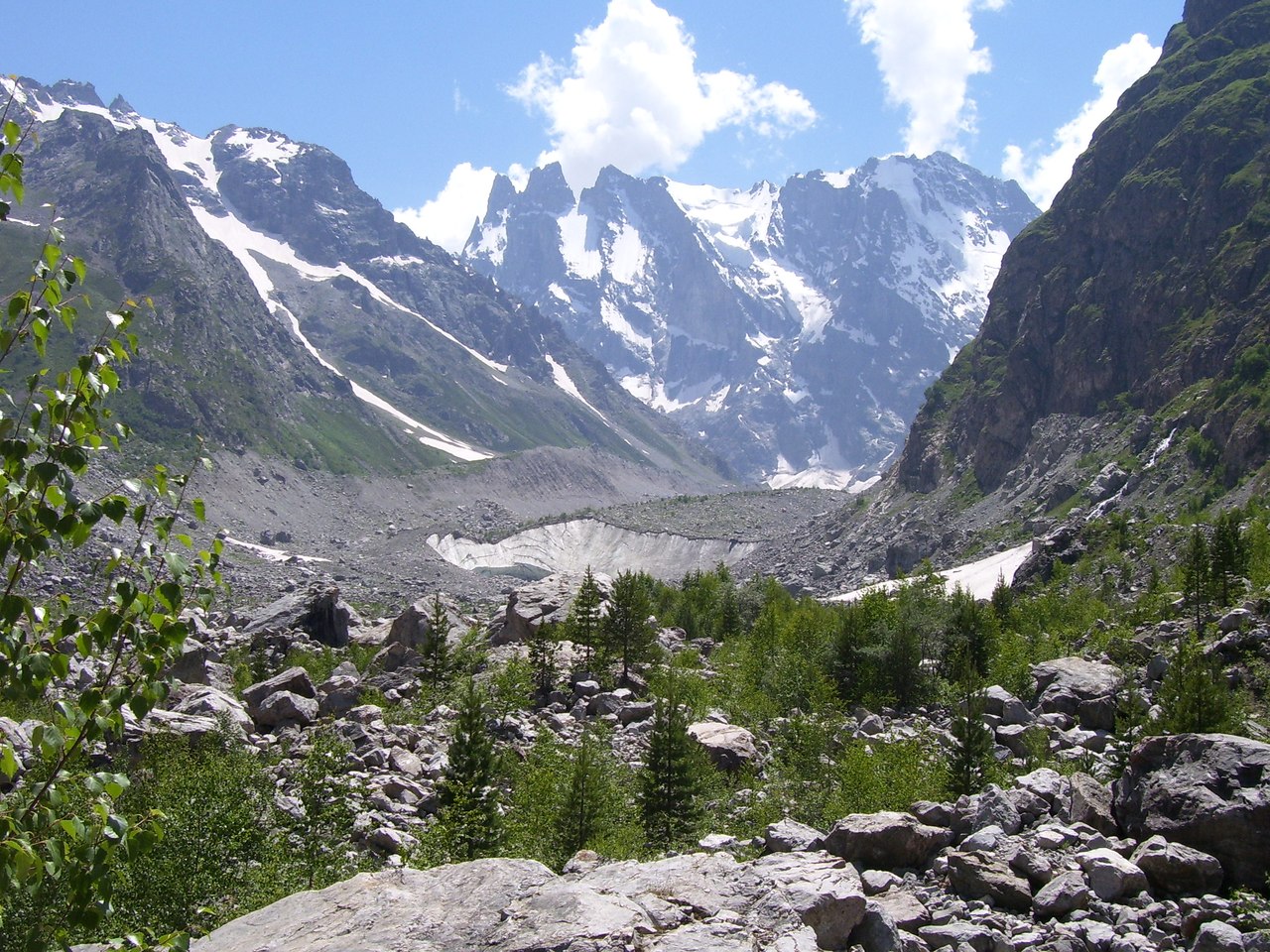 Прекрасные горы Кавказа