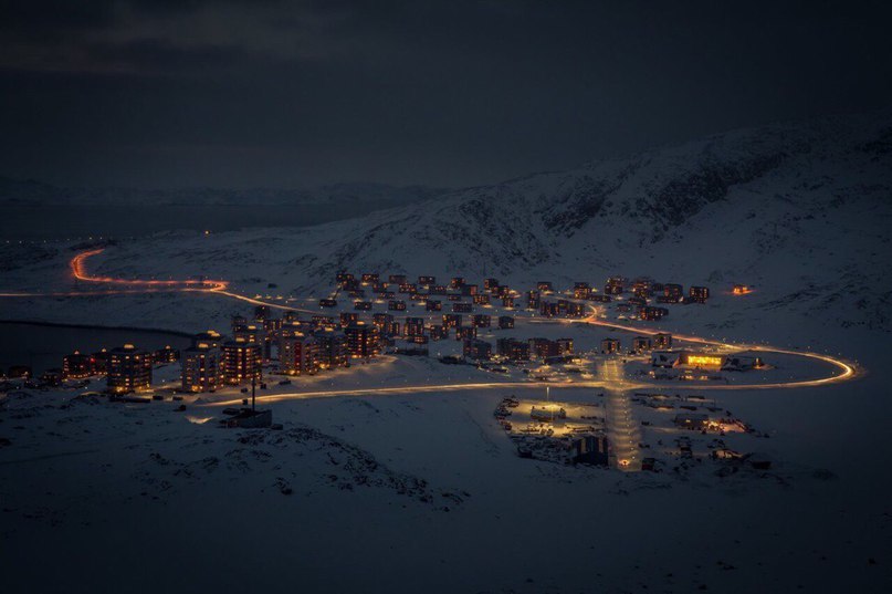 Ночной Сисимиут, Гренландия