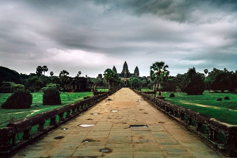 Заброшенные храмы в Ангкоре, Камбоджа 