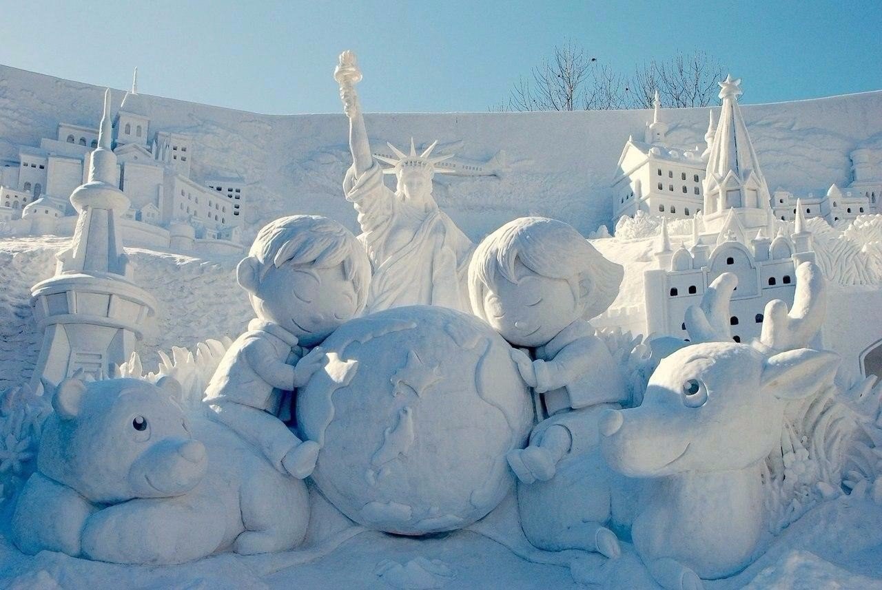 Snow Festivals Sapporo, Japan