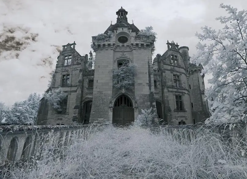 Замок Château de la Mothe-Chandeniers, Франция