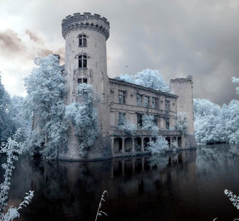 Замок Castle of the Mothe-Chandeniers, Франция