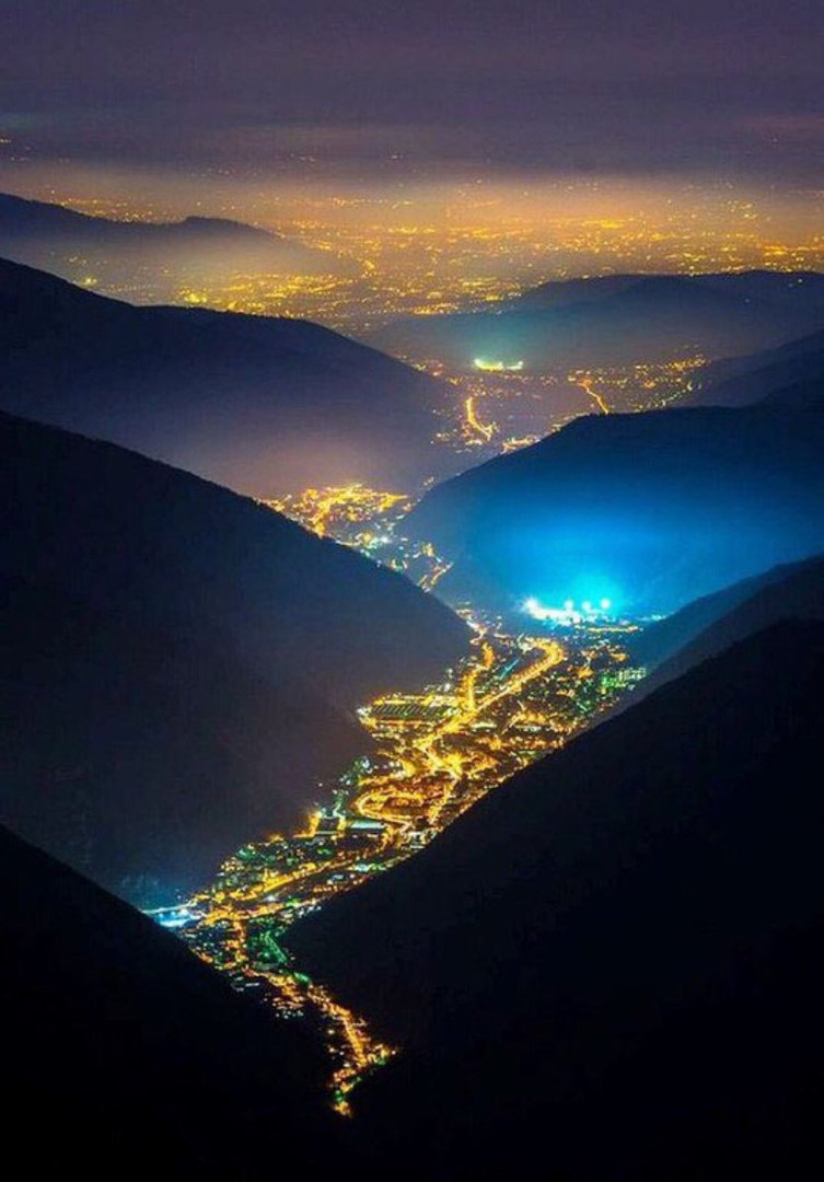 Долина огней, Италия