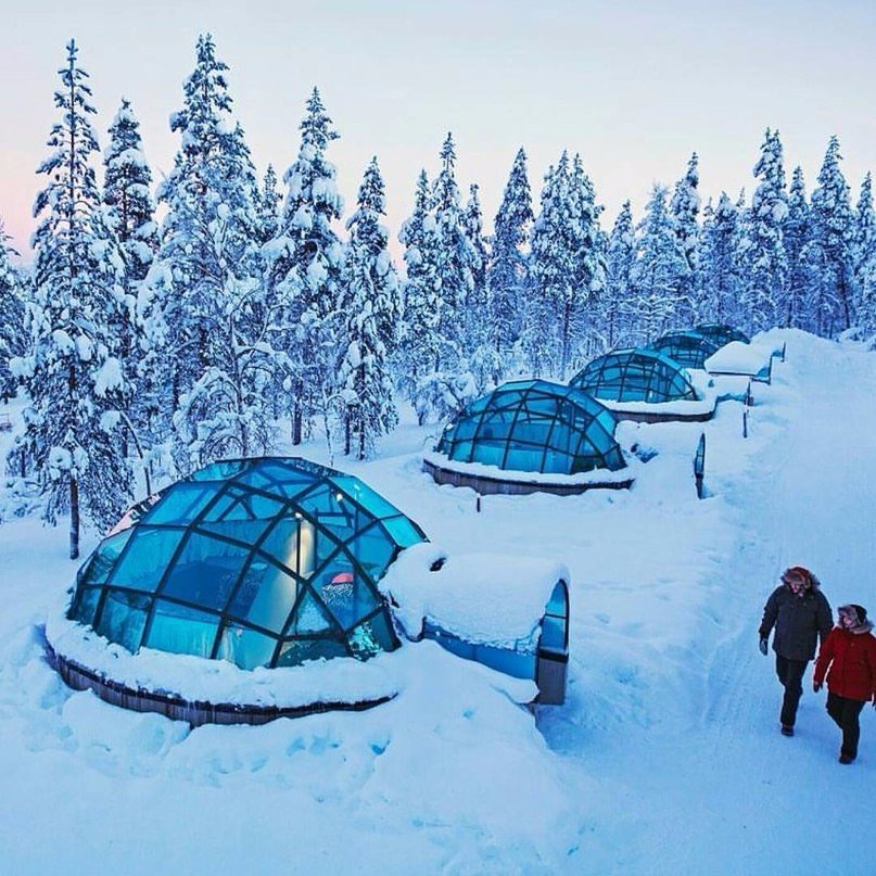 Kakslauttanen, a family hotel in Finnish Lapland at a distance of only 250 km from the Arctic Circle