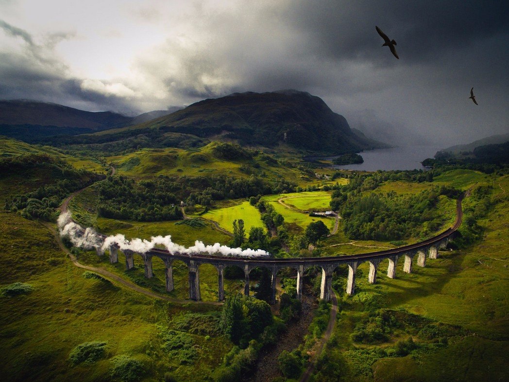 Шотландська залізниця Віадук Гленфіннан
