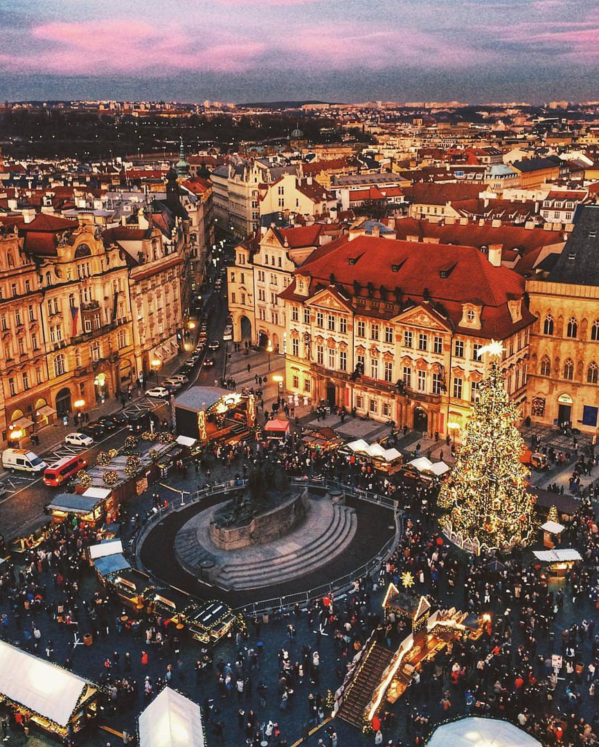 Красота праздничной Праги