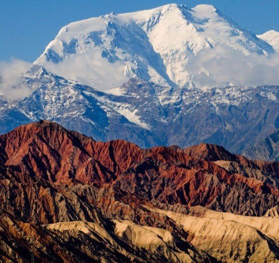 The beauty of the mountains of Tajikistan