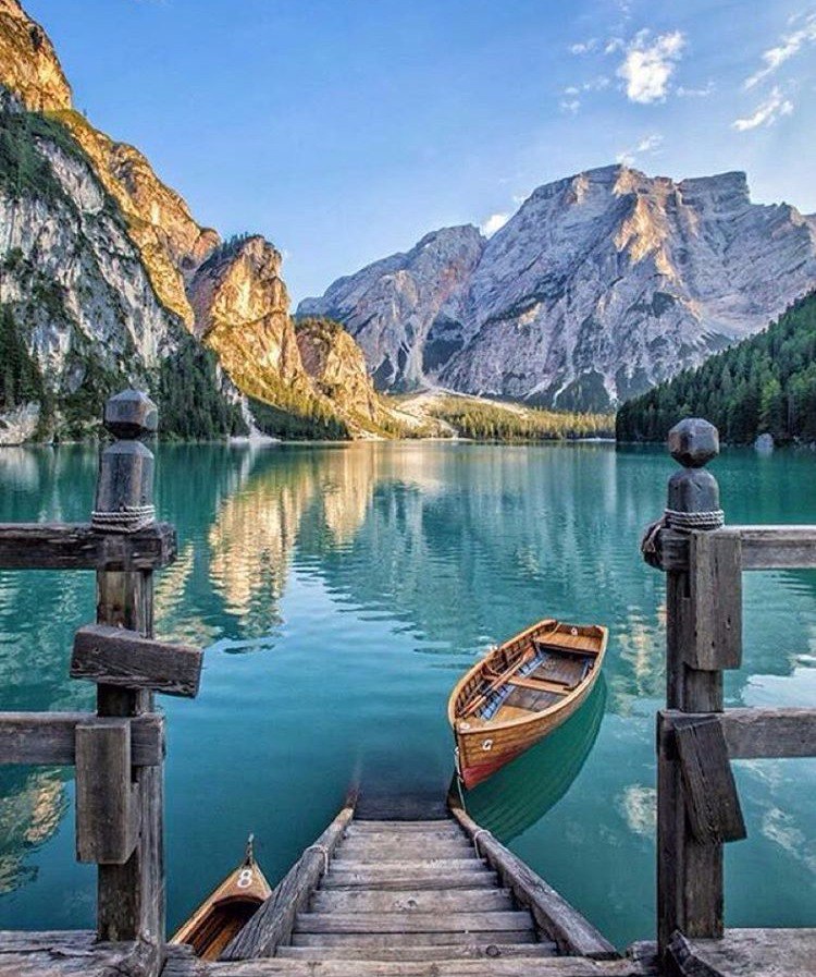 Озеро Брайес, Италия