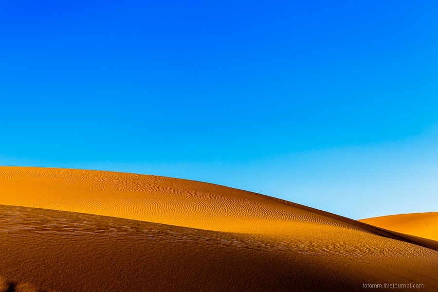 Геометрія піску: примхливі візерунки Сахари