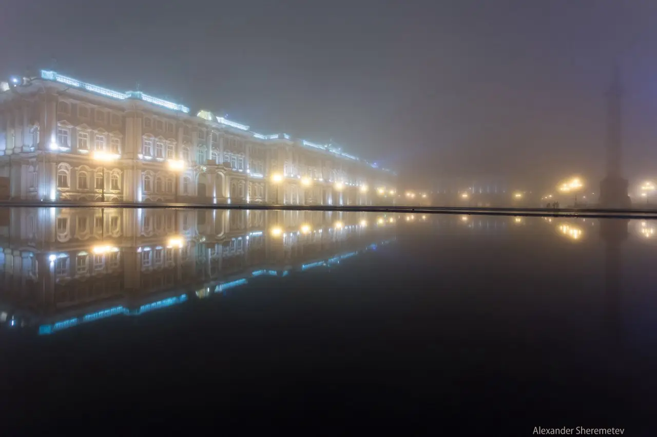 Сезон туманов в Санкт-Петербурге