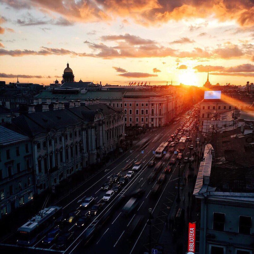 Петербургские закаты как отдельный вид прекрасного.