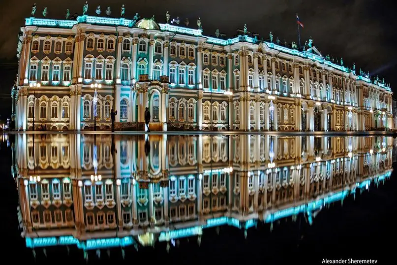 Reflections of St. Petersburg, Russia