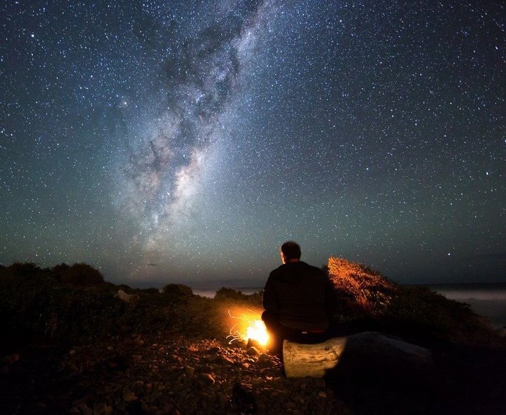 Серия снимков Млечного Пути от новозеландского фотографа Марка Ги.
