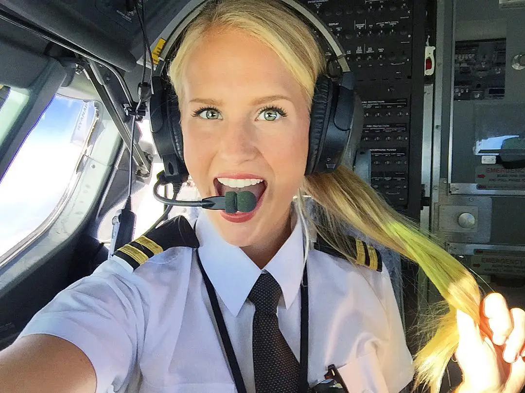 24-летний пилот из Исландии Maria Fagerström.