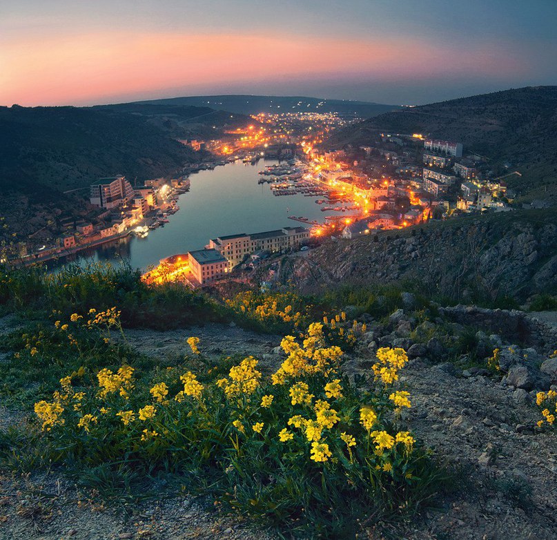 Evening Balaklava, Crimea