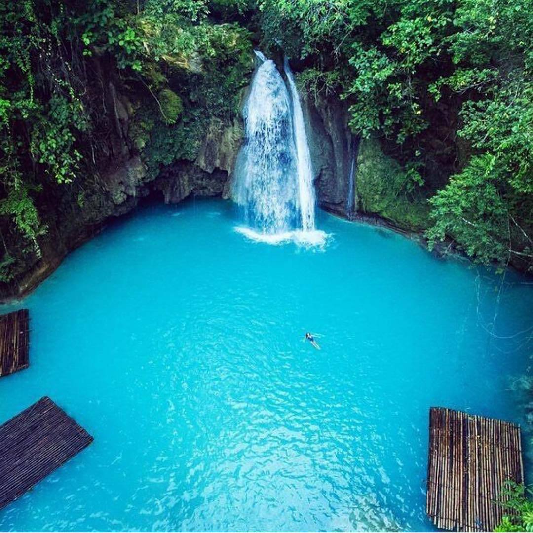 Водопады Кавасан, Себу, Филиппины.