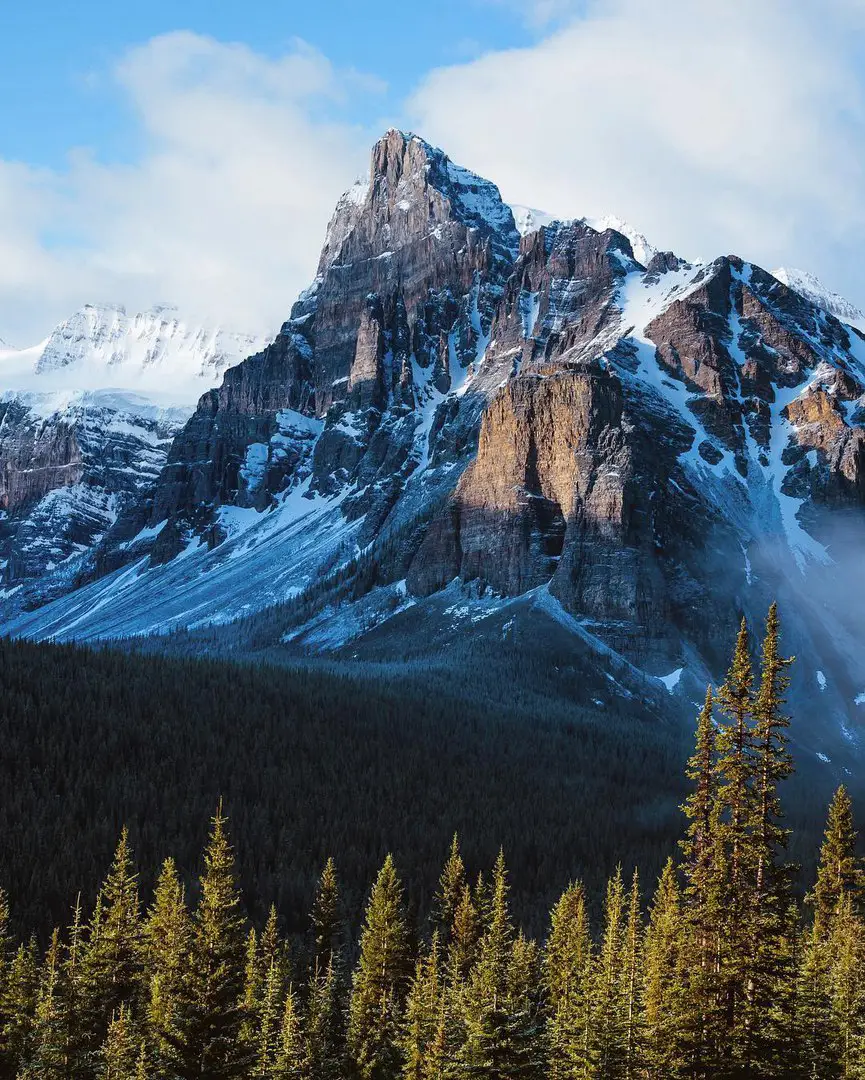 Canada is cold and beautiful.