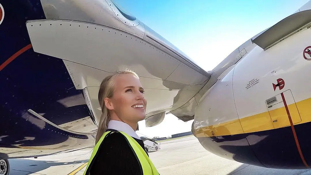 24-летний пилот из Исландии Maria Fagerström.