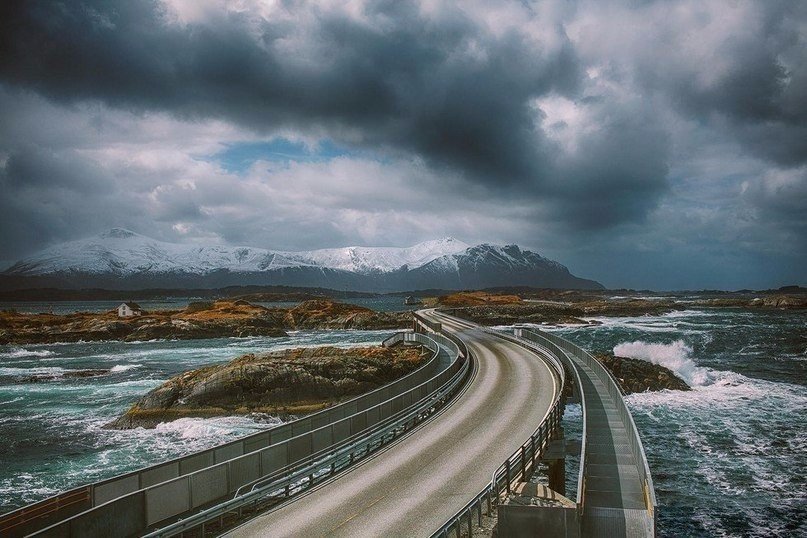 Атлантик Роуд - самая красивая дорога мира, Норвегия