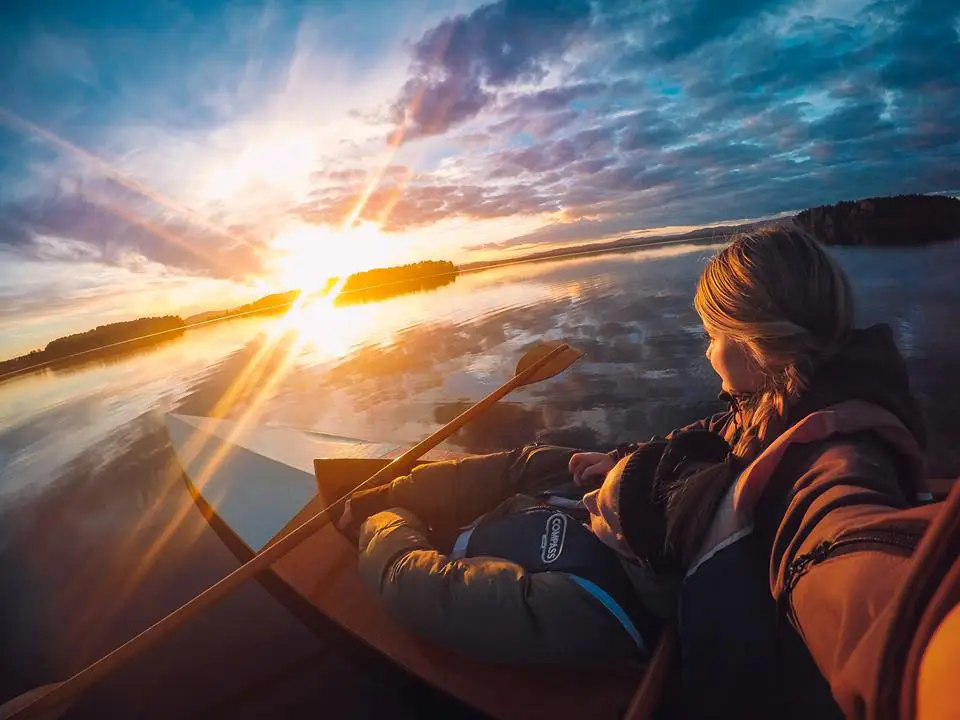 Красивые закаты через объектив GoPro