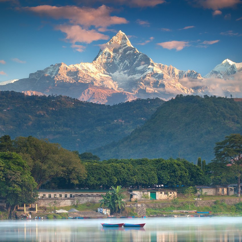 Величественные Гималаи.