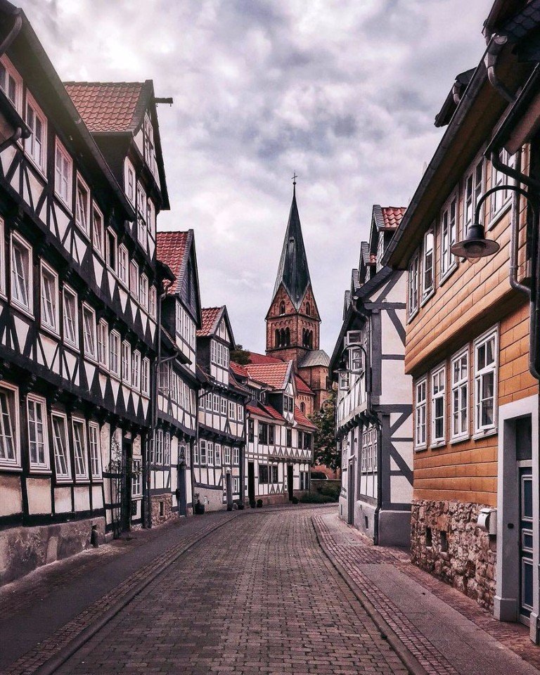Cozy streets of Germany