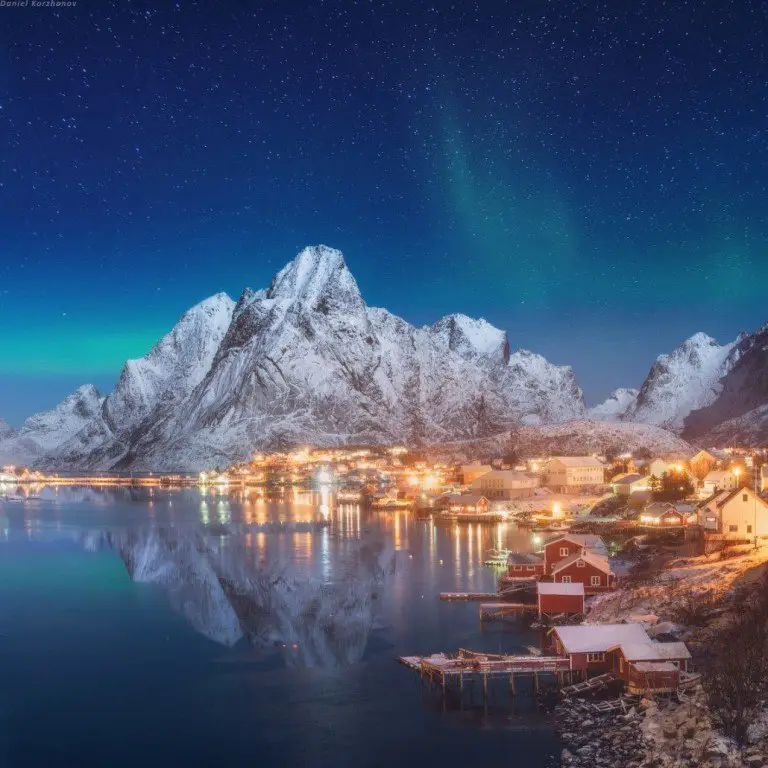 Winter of Lofoten, Norway