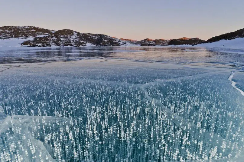 As nature depicts the winter - it's just amazing!