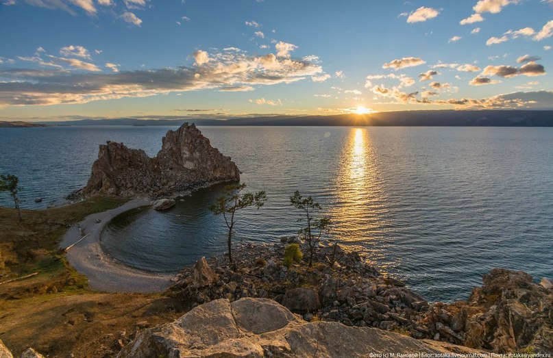 Lake Baikal. Photographer Maxim Lanovoy