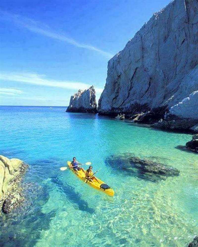 Crystal clear water, Kastelorizo, Greece