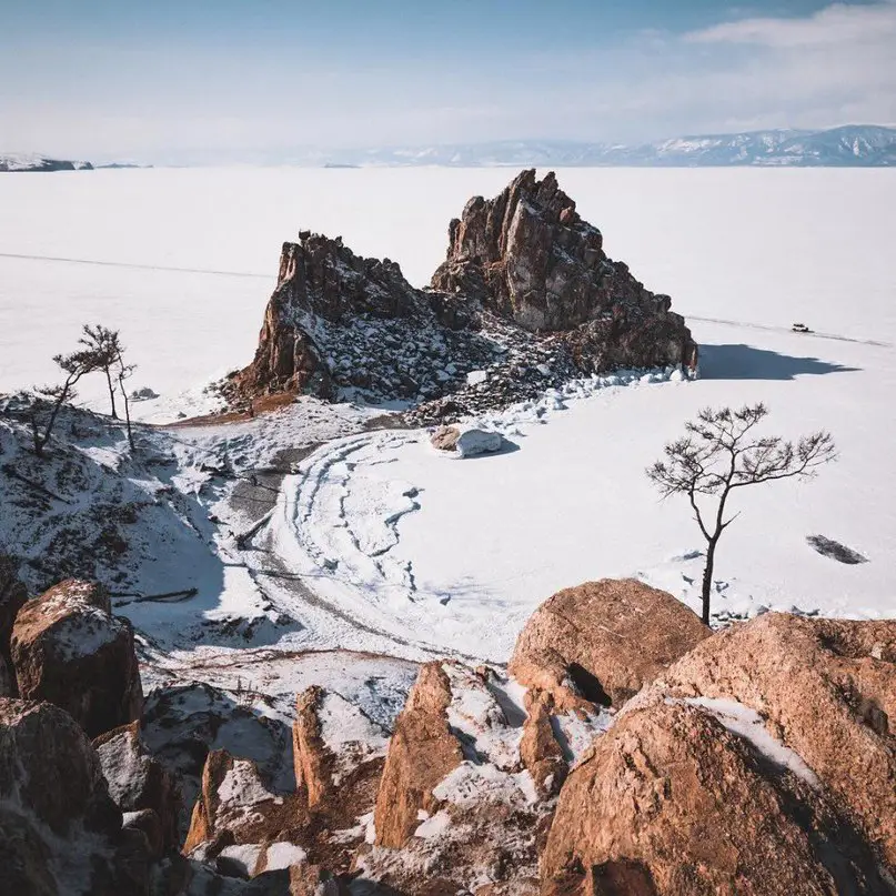 Морозный Байкал — услада для глаз