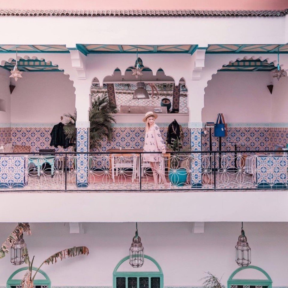 Palette of Moroccan vacations